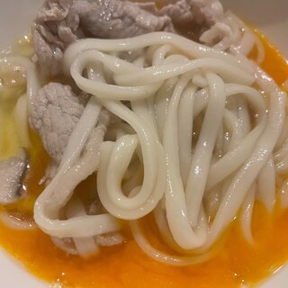 釜玉風うどん